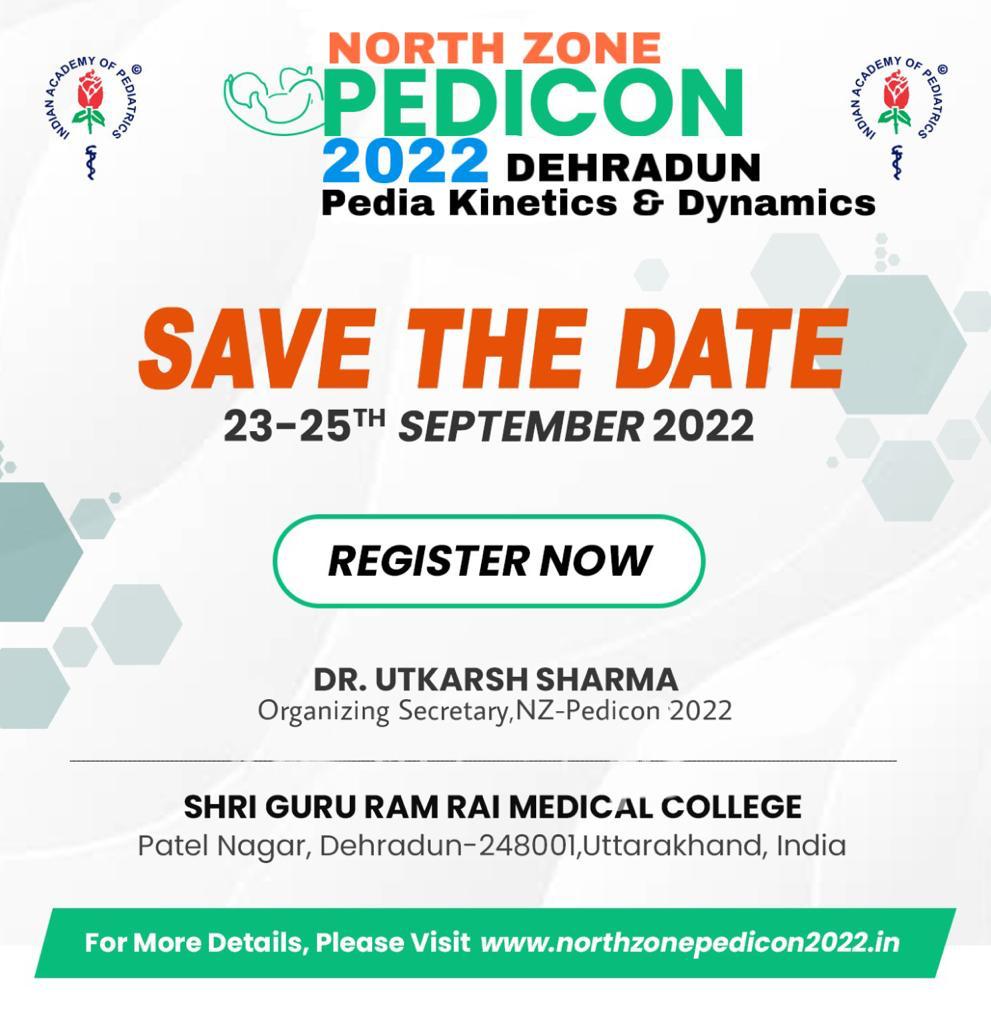 North Zone Pedicon 2022 Dehradun Pedia kinetics & dynamics